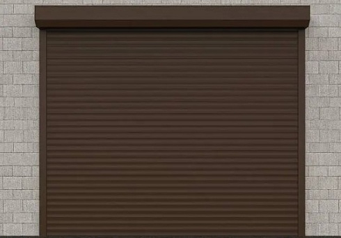 Рольставни для гаража (рулонные ворота) Алютех Trend с алюминиевым профилем PD/77 с доставкой в Азове 